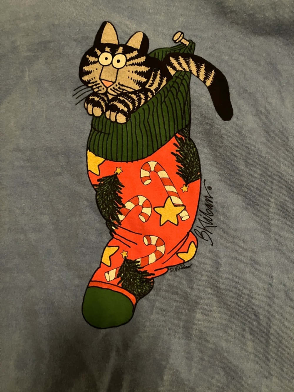 Crazy Shirts Christmas Cat T Shirt!